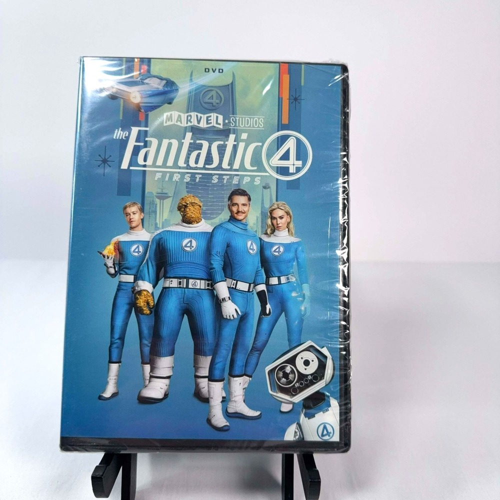 Marvel Fantastic Four First Steps DVD 2025 New Sealed PG-13